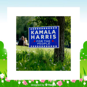 2024 Kamala Harris For The People Yard Sign