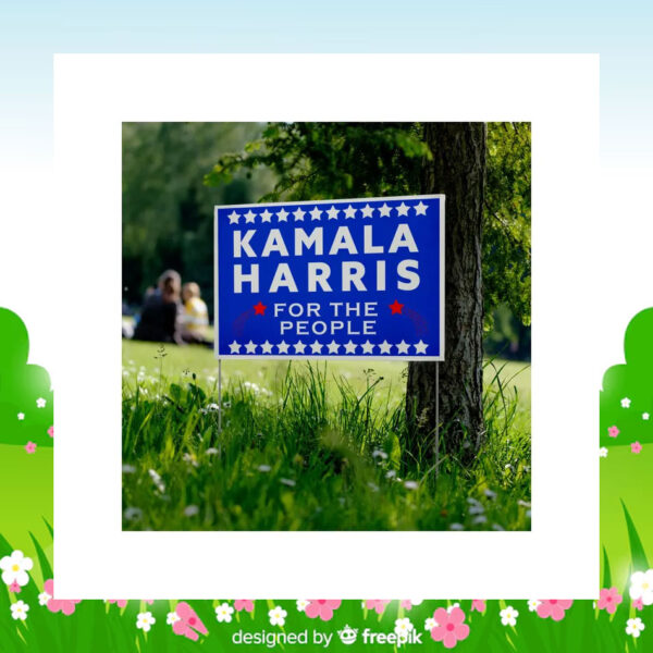 2024 Kamala Harris For The People Yard Sign