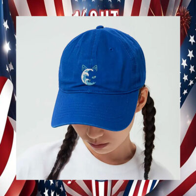Blue Wave Cat Kamala 2024 Campaign Caps