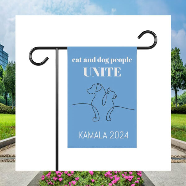 Cat And Dog People Unite Kamala Flag