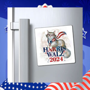 Cat Harris Walz 2024 Sticker