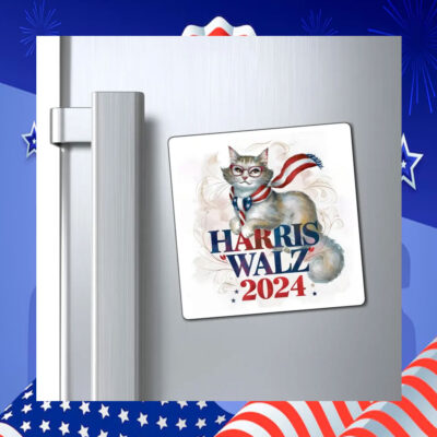 Cat Harris Walz 2024 Sticker