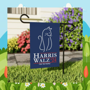 Cat Harris Walz 24 For The People Flag