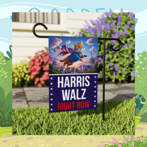 Cat Harris Walz Right Now Flag