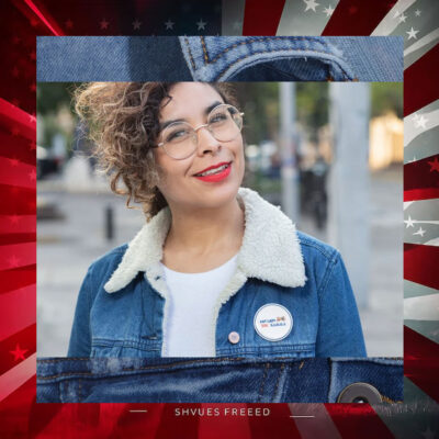 Cat Lady for Kamala President Button Pin