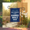 Cat People For Harris Walz 2024 Flags