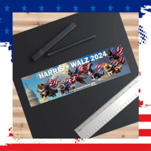 Cats For Kamala Bumper Sticker