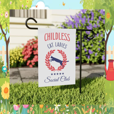 Childless Cat Ladies Social Club Kamala Harris Flag