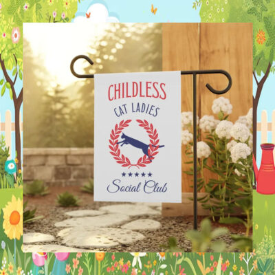 Childless Cat Ladies Social Club Kamala Harris Flag