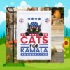 Childless Cats for Kamala Garden Flag