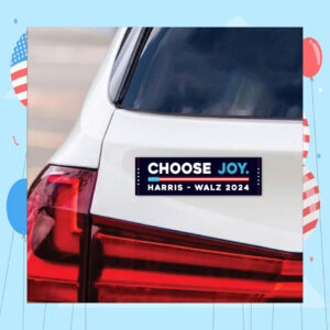 Choose Joy Harris Walz 2024 Bumper Sticker