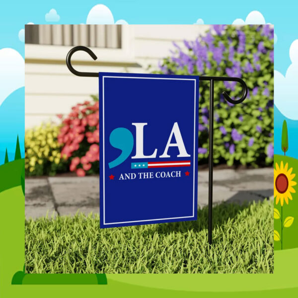 Comma LA And The Coach Kamala Flag