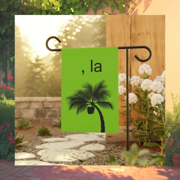 Comma La Coconut Tree Green Kamala Flag