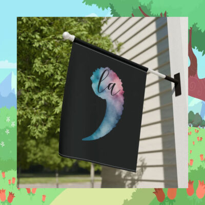 Comma La Harris 2024 Flag