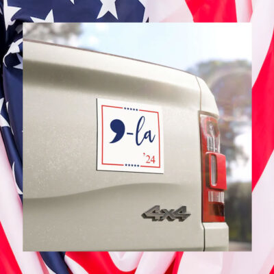 Comma La Harris 24 Car Magnet