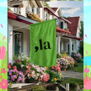 Comma La Harris For President Flag