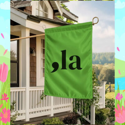 Comma La Harris For President Flag