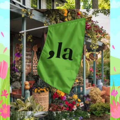 Comma La Harris For President Flag