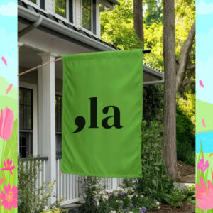 Comma La Harris For President Flag