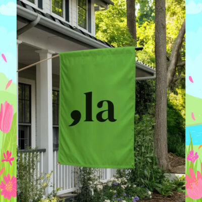 Comma La Harris For President Flag