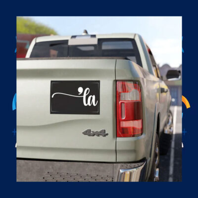 Comma La Kamala 2024 Car Magnets