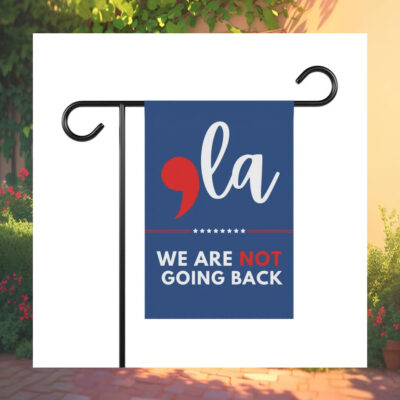 Comma La We Are Not Going Back Flag