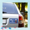 Dog Lady For Kamala Car Magnet