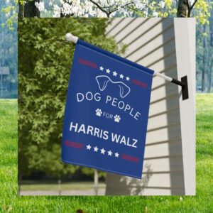 Dog People for Kamala Harris Flag banner
