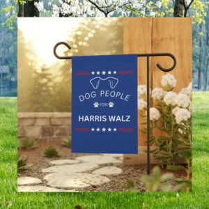 Dog People for Kamala Harris Flag banner