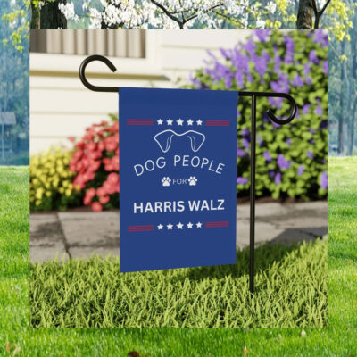 Dog People for Kamala Harris Flag banner