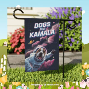 Dogs For Kamala 2024 Flag