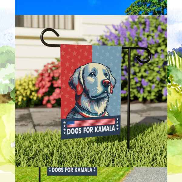Dogs For Kamala Flag