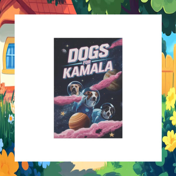 Dogs For Kamala Harris Garden Flags