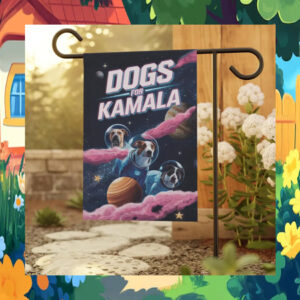 Dogs For Kamala Harris Garden Flags