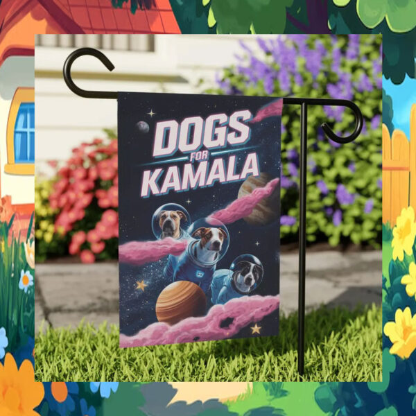 Dogs For Kamala Harris Garden Flags