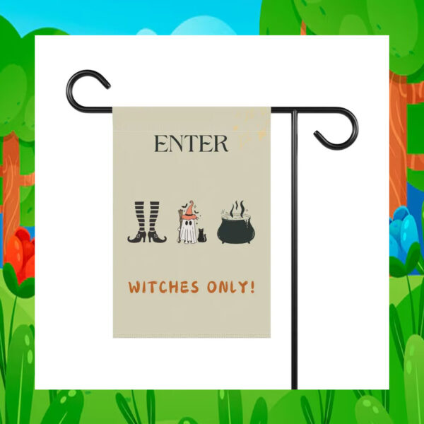 Enter Kamala Harris Halloween Witches Only! Flag