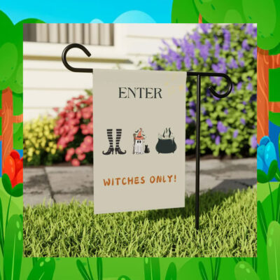 Enter Kamala Harris Halloween Witches Only! Flag