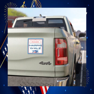 Florida For Kamala Harris Walz 2024 President Car Magnet