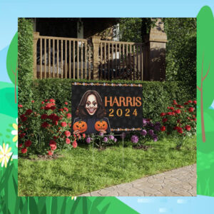 Harris 2024 President Halloween Yard Sign