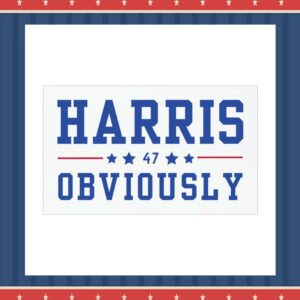 Harris 47 Obviously Car Magnet