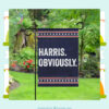 Harris Obviously 2024 Flag