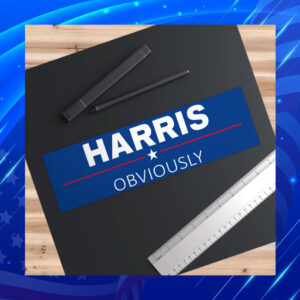 Harris Obviously 2024 Sticker