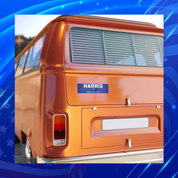 Harris Obviously 2024 Sticker