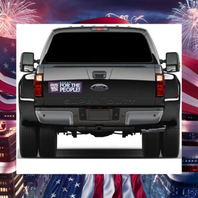 Harris Walz 2024 For The People! Bumper Sticker