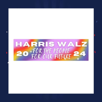 Harris Walz 2024 For The People For Our Future Sticker