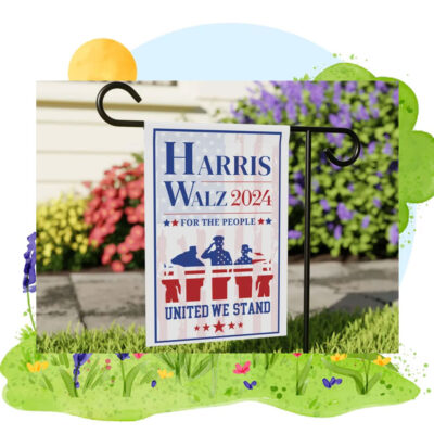 Harris Walz 2024 For The People Unity We Stand Flags
