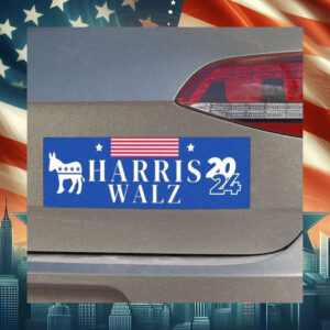 Harris Walz 24 Election Car Magnets