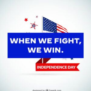 Harris Walz Election Campaign When We Fight, We Win Car Magnet