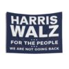 Harris Walz For The People We Are Not Going Back Indoor Wall Tapestries