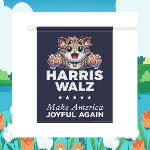 Harris Walz Make America Joyful Again Flag